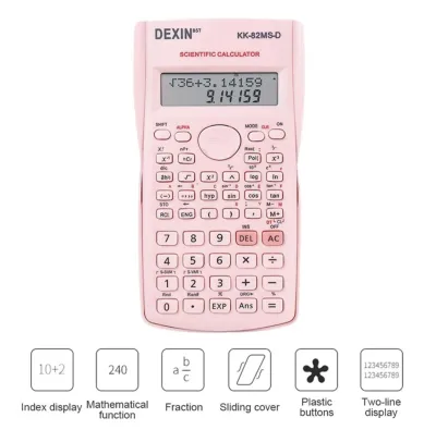 DEXIN MultiFunction Student Portable Calculator Test Special Scientific Calculator Function Calculator Office Supplies