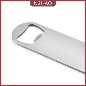 N2HAO Mini bền bia Mở Chai thép không gỉ phẳng tốc độ nắp chai mở