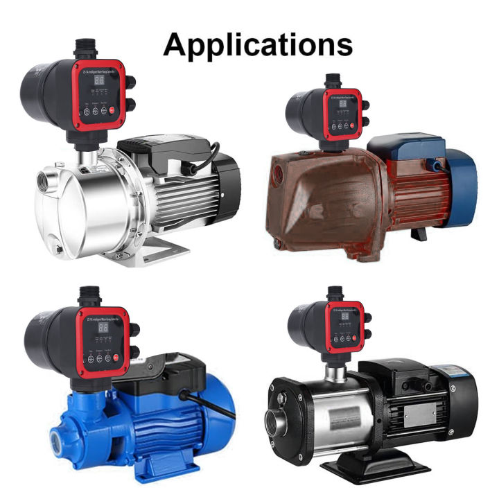 Smart Water Pump Controller 2.2KW 220V 5 Modes Automatic 10Bar Water ...