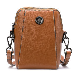 Smart King New Simple For Women Girl Small Sling Shoulder Bag Genuine Cow Leather Fashion Crossbody Phone Bag