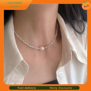 ❣️❣️❣️ Fashion Clavicle Chain Broken Silver Irregular Pearl Necklace Bracelet for Women Wedding Party Birthday Vintage Jewelry Gifts