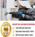 Máy Khoan Búa Boschh GBH 2-26 DR Chính Hãng Công Suất Lớn 800W Lõi đồng 100% - Máy Khoan Bê Tông - Máy Khoan Cầm Tay - Bảo Hành 12 tháng.. 