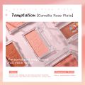 Ashley Shine Light Glow Blusher Blush On Pink Rose Long Lasting Make Up Rich Pigment AS9082. 