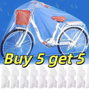 Buy 5 get 5 Outdoor Bicycle Rain Cover Waterproof Anti UV Dust Resistant Sun Protection Bike Storage Cover for Mountain Road