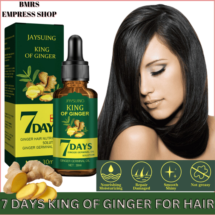 Authentic King Of Ginger Seven 7 Days Ginger Hair Nutrient Solution