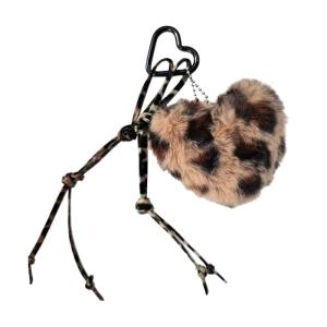 Heart Shaped Plush Phone Hanging Ornaments Pendants Adds Fun Warmth to Everyday Items for Purses Handbags Keychains Bags