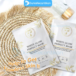 White Glow Perfect Mask By Skinflair Masker Wajah Instant Glowing Powder Mask Pencerah Wajah