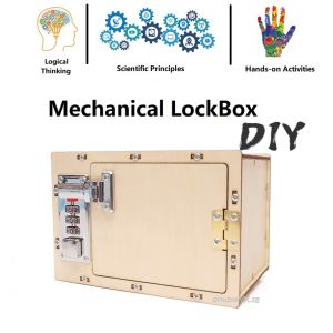 DIY Handmade Science STEM Kit: DIY Mechanical LockBox: Educational Science Toys: STEM Kids Toys