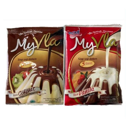 Nutrijell My Vla Puding Bubuk Instan Vanila Coklat 60G
