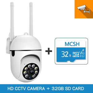 Full HD 1080p Smart Camera 360 PTZ CCTV Camera V380 PRO Wifi Connect To Cellphone Camera Outdoor Night Vision Camera
