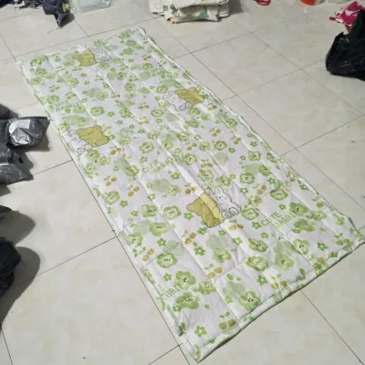Nệm Ngủ Trưa Văn Phòng Gấp Gọn Trải Giường Ký Túc Xá Size 90 x 200cm combo ruột kèm vỏ gối