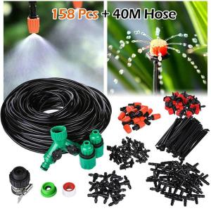40M Garden Micro Drip Irrigation System Automatic Plant Flower Watering Sprinker Kit