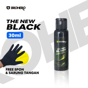 Penghitam Body Motor / Mobil Permanen - Dohero The New Black - 30 ml / 60 ml / 100 Super kilap premium