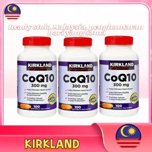 【EPX-2027】Kirkland Coenzyme Q10 200mg Suplemen Premium | Lindungi Kesihatan Jantung Tingkatkan Tenaga Sel Antioksidan Kuat | 200 Softgels Sesuai Untuk Dewasa & Warga Emas