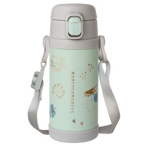Marcus & Marcus Kids Thermal Water Bottle – 350ml Double Wall Vacuum Insulated Leak-Proof Bottle with Straw & Spout