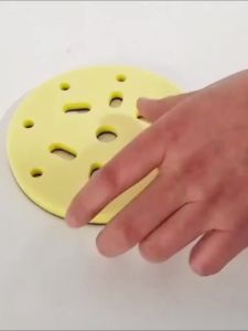 Multi-Function Sponge Pad Sanding Pads Dry Mill Soft Joint 6" 15 Holes for MIRKA FESTOOL FLEX etc
