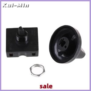 Kui-Min 4-Position 3-Speed Fan Selector Rotary Switch Governor with Knob 13AMP 120V-250V