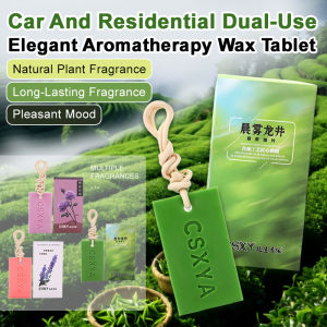 Long Lasting Car Air Freshener Wax Melt Subtle Natural Fragrance Scented Wax Car Home Air Freshener Fresh Scent Aromatherapy