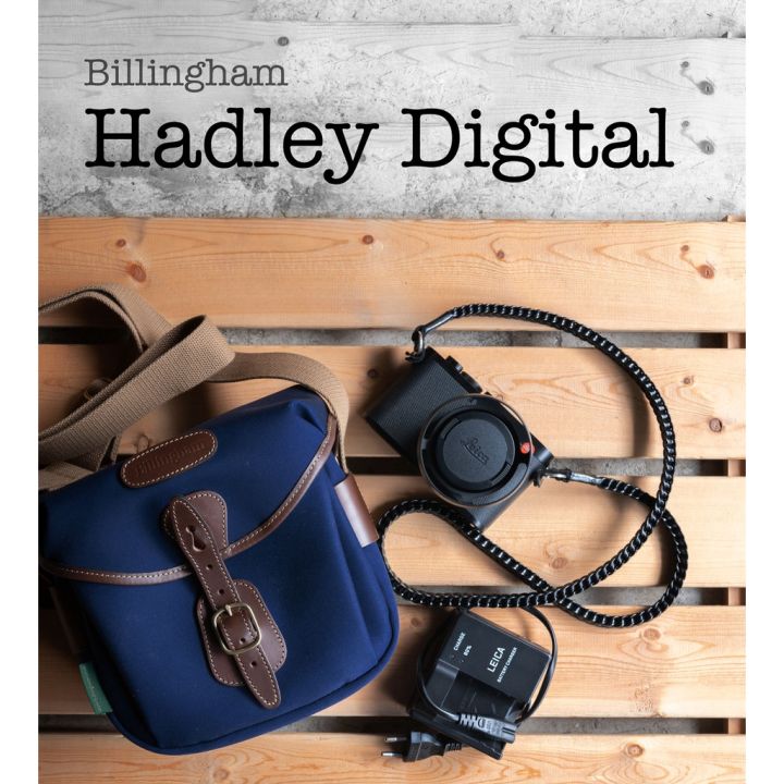 Billingham Hadley Digital Fototasche – Segeltuch Marineblau Mit Lederakzenten, Für Kamera & Laptop