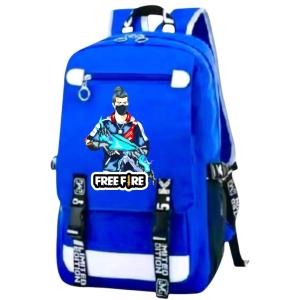 Tas Ransel Anak Cowok Sekolah 4in1 FF TH 0177 Ransel Fashion Led Sd Smp Dewasa Fashion