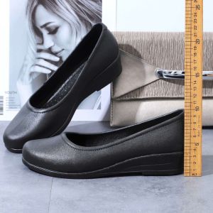 Mostwear Fashion Black Shoes School Shoes For Women (add one size bigger)