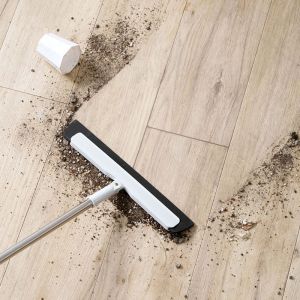 Magic Wiper Scraper Long Handle Rubber Wiper Clean Scraper Floor Cleaner Wiper Wide Water Pusher Foam Broom Squeegy