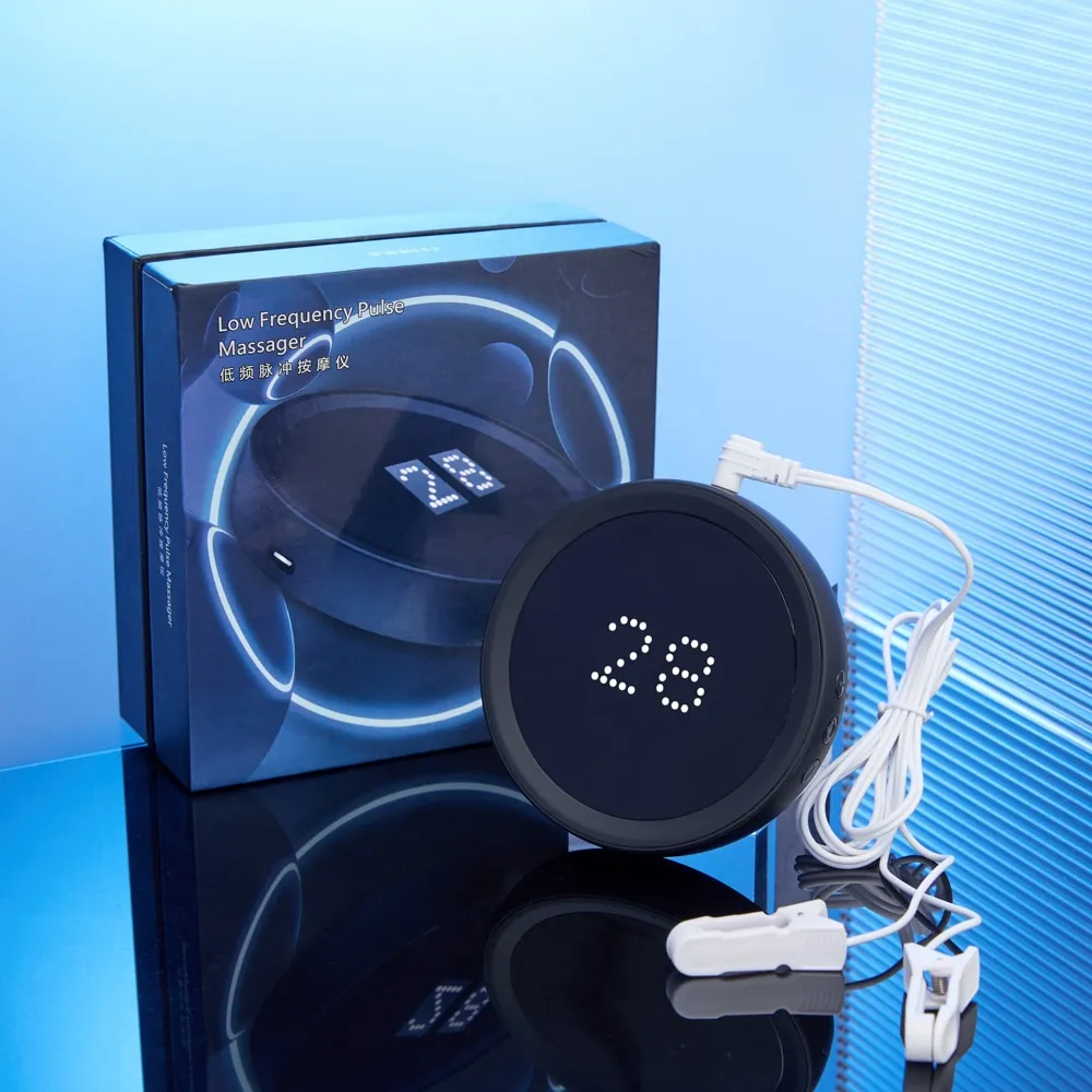 CES Insomnia Electrotherapy Device Fast Sleep Aid Ear Clip Type  Relieve Anxiety Depression Migraine Head Pain Improve Sleeping