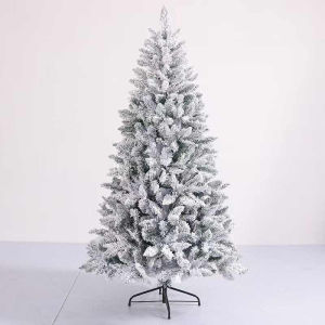 Artificial Christmas Tree PVC Encryption Tip Flocked Christmas Tree 120CM-210CM NewYear Christmas Atmosphere Decoration