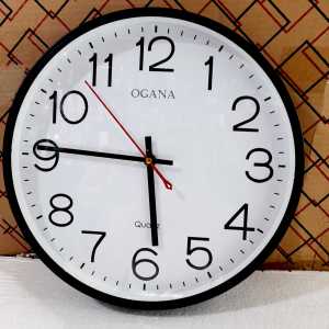 JAM DINDING OGANA 901 DIAMETER 30 CM// JAM DINDING POLOS BESAR 36 CM// JAM DINDING MURAH BESAR