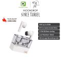 Tai nghe True Wireless Chính Hãng MoonDrop Space Travel Bluetooth 5.3 | Chống ồn | Xuyên âm | Loa 13mm Titanium | Hỗ trợ app ( beat Soundpeats Capsule ). 