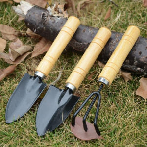 Garden Tool Set Rake Tip Shovel Large Gardening Mini Succulent Plant Loose Soil Flower Shovel Aluminum Alloy Gardenin