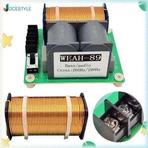 JOCESTYLE Professional-Grade AV Receiver Crossover with Adjustable High-Power Subwoofer Frequency Distribution