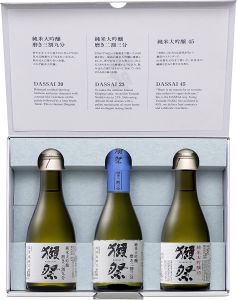 Dassai Sake Gift Set Drinking Set 23 39 45 SG Official Export 180ml 3 Bottles Junmai Daiginjo Japanese Sake 獺祭
