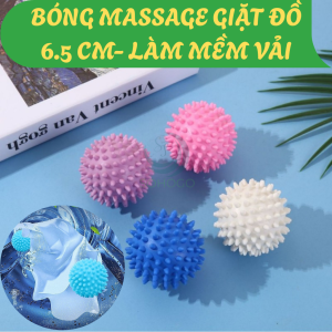 Bộ 2 Bóng giặt thông minh 6.5cm- Quả bóng giặt gai đa năng- Bóng giặt không cần xà phòng- Bóng massage giặt đồ 6.5cm- Bóng giặt tiết kiệm nước và điện- Bóng làm mềm vải tự nhiên- Bóng giặt bảo vệ môi trường- sBóng giặt thông minh không hóa chất