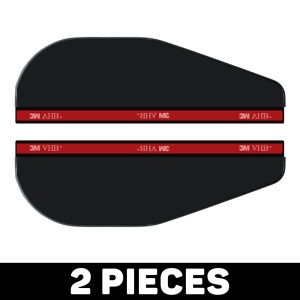 Linh hoạt gương chiếu hậu xe tấm chắn sáng hình lông mày Visor bằng sợi carbon chống nước gương chiếu hậu xe mưa visor gương ô tô phụ kiện