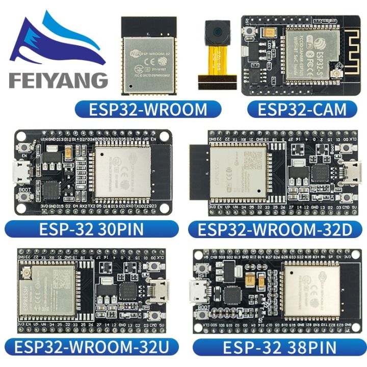 ESP32 Development Board WiFi+Bluetooth UltraLow Power Consumption Dual