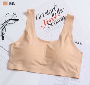 (3XL-5XL) Plus Size Non Wire Ice Silk Mesh Bra Baju Dalam Sejuk Wanita