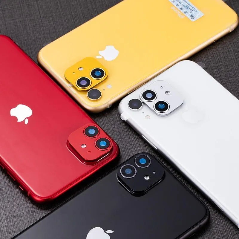 For iPhone XR X R Camera Lens Cover Seconds Change for Iphone 11