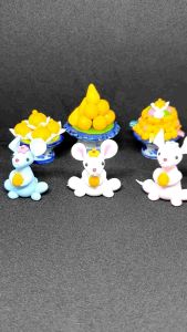 หนูมุสิกะ หนูบริวารพระพิฆเนศ ขนาดสูง 2 นิ้ว