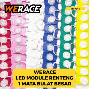 WERACE Lampu LED Modul Renteng 1 Mata Bulat Besar 12V Dan 24V Harga Perbiji Satuan