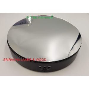 แท่นหมุนอัตโนมัติ ฐานหมุนโชว์สินค้าขนาด19.5 และ 32 ซม รับน้ำหนักได้ 10และ50 กก ปรับความเร็วได้ รับประกัน 3 เดือนพร้อมส่ง