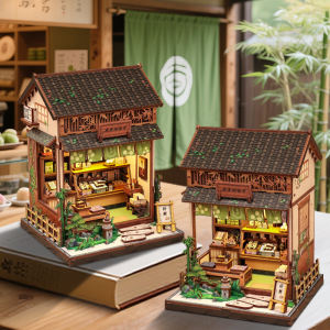 DIY 3D Wooden Puzzle Kanmi-dokoro Kurihara Learning by Doing Self Assembly Educational Craft CWGC218