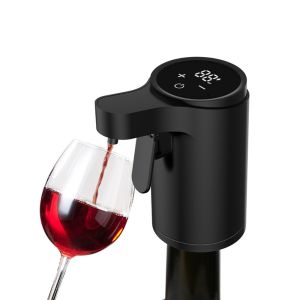 NEXASHOP Touch Screen Automatic Wine Dispenser Digital Display USB Rechargeable Electric Bottle Pump Portable Beverage Dispenser Home