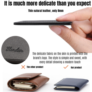 Students special vertical wallet mini ultrathin