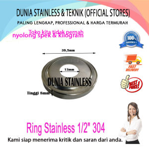 Ring Stainless 1/2" (304)