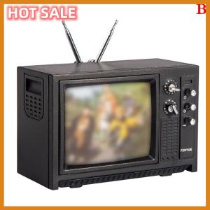 🔥🔥🔥dingdaocunz DollHouse Miniature ornaments Mini retro TV toy ornaments