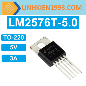 LM2576T-5.0 IC Điều Chỉnh Giảm Áp 5V 3A chân dán TO-220-5
