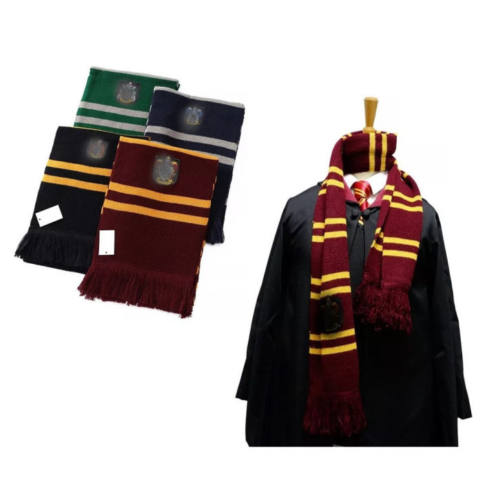 (SOFT & COMFY) Senorita H@rry Potter HPotter House Unisex Scarf Cosplay ...
