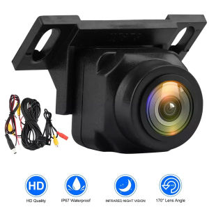 HD 1080P Starlight Night Vision CCD Fisheye Lens Car Reversing Rearview Camera for Android Car Monitor DVD