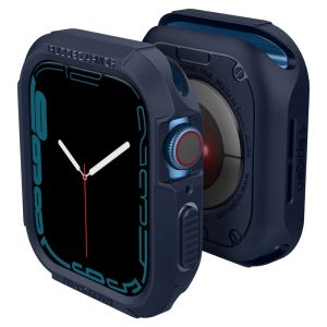 Rugged Armor Shockproof Case Compatible For Apple Watch 7 41MM/45MM 44mm 42mm 40mm 38mm for i watch series 6 SE 5 4 3 2 1 Variation Shockproof Protective cover Accessories